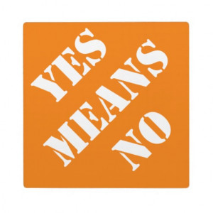 ... Customized Gifts For Dads - Yes Means No Dadisms Sayings Gift Plaque