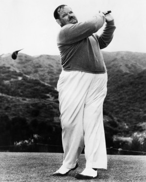 And about Jackie Gleason himself, whose relative svelteness even as ...