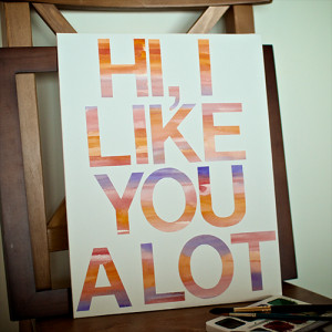 DIY Wall Art: Dreamy Letters