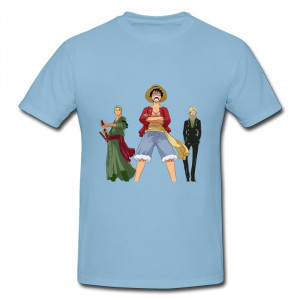 ... his two friends in one piece Geek Quotes T-Shirts for Boys Low Price