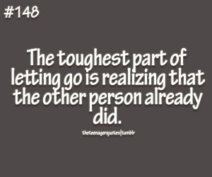 Teenager Quotes — letting go quote follow us for more teenage...