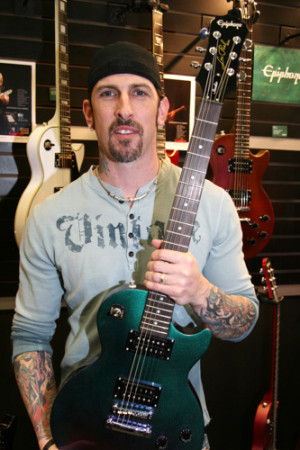 John Connolly Sevendust Epiphone Les Paul