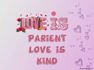 Quotes About Love Is Parient Love Is Kind