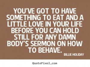 Billie Holiday Love Quotes