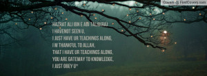 Sayings Imam Ali Ibn Abi Talib