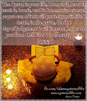 Quran Will Save U From Hell Fire And To Elevate You In Jannah 20130529 ...