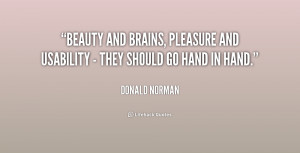 beauty and brains quotes source http quotes lifehack org quote ...