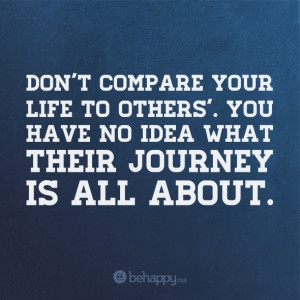 don't compare