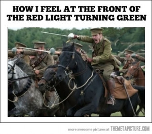 Funny photos funny charge old war horses