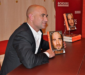 Andre Agassi launches book release for 'Open' at Wynn Las Vegas