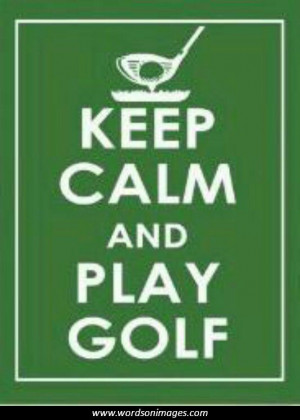 Motivational quotes golf