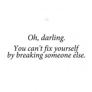 Oh darling. .