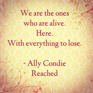 reached by ally condie