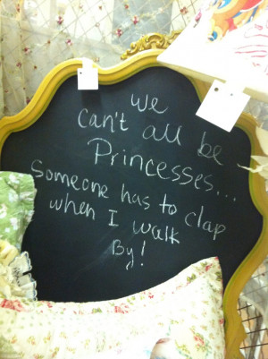 one repurposed mirror, one great quote!