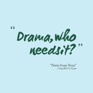 Facebook Drama Quotes