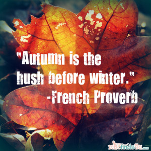 Quotes about the changing of the seasons