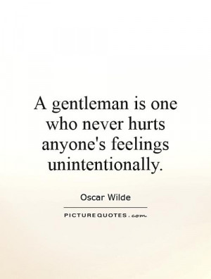 Oscar Wilde Quotes Gentleman Quotes
