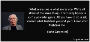 John Carpenter Quote