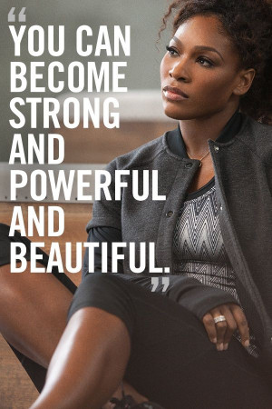 Motivation from Serena Williams for @Nike Women and the Nike Training ...