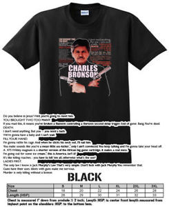Charles-Bronson-movie-quotes-BLACK-t-shirt