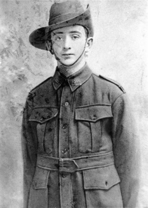 James Charles Martin, 21st Battalion, AIF, aged 14 years 9 months, was ...
