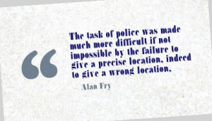 The Task of Police was Made Much More Difficult If Not Impossible ...