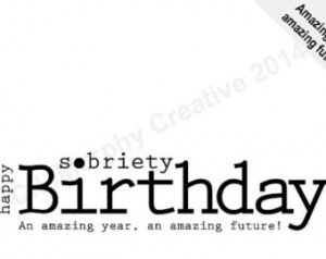 DOWNLOAD, Sobriety Birthday, Sobriety Anniversary, Sobriety, Recovery ...