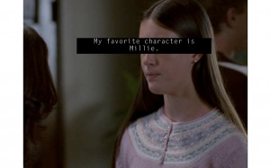 freaks and geeks # millie kentner