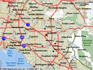 Orange County Border Map