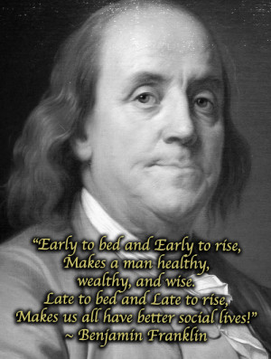 Benjamin Franklin Funny Quotes
