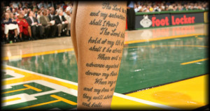 46. Brad Miller's And 1 Tattoo