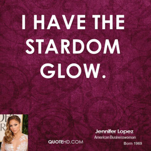 have the stardom glow.