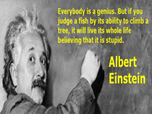 Albert Einstein on Genius