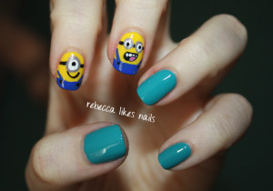 Have you guys ever done minion nails? Let me see your minions!