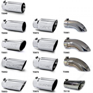 MBRP Pro Series Diesel Exhaust Tip T5073 Rolled Edge Angle Cut (4