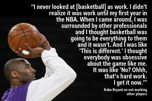 Kobe Bryant explains when he first realized he was different from ...