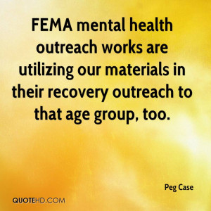 FEMA mental health outreach works are utilizing our materials in their ...