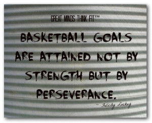 soccer goals are attained not by strengthbut by perseverance