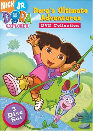 DVD Cover of Dora the Explorer - Dora's Ultimate Adventure Collection