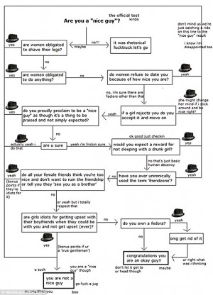 ... of the Tumblr account made a flowchart to help get across their point