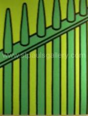 SOLD Patrick Caulfield Jules Laforgue Unsigned Print She Fled Along
