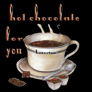 Glitter Graphics » Food and Drinks » HOT CHOCOLATE FOR YOU