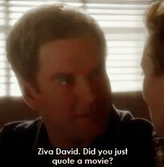 Ziva David. Did you just quote a movie? - Tony DiNozzo // NCIS More