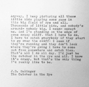 The Catcher in the Rye Quote
