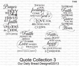Quote Collection 3 - Cling Rubber Stamp