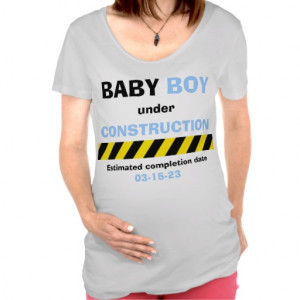Funny Baby Boy Maternity Pregnancy Women T Shirt