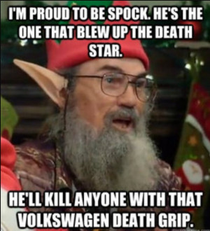 Si Robertson. This episode was classic