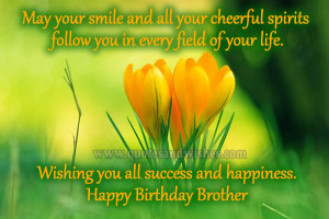 favorite birthday quotes for brother