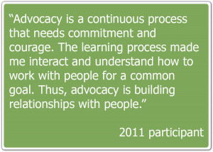Advocacy and Citizen Engagement
