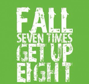 Fall seven times get up eight #HEROIKX
